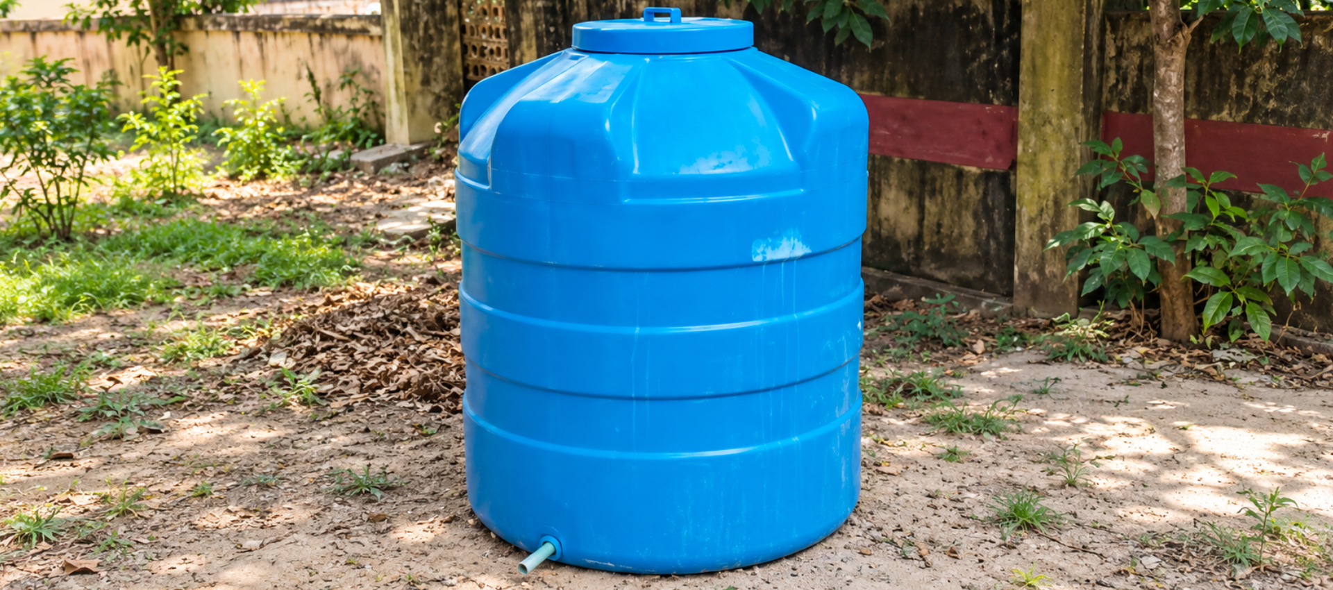 Overhead Water Storage FRP Tank
